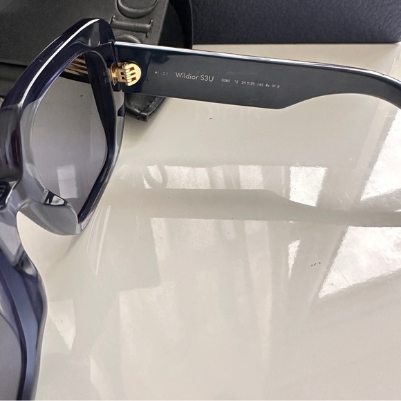 CHRISTIAN DIOR WILDIOR S 3 U 55 23 145 Luxury Sunglasses with case and Box - Picture 9 of 10